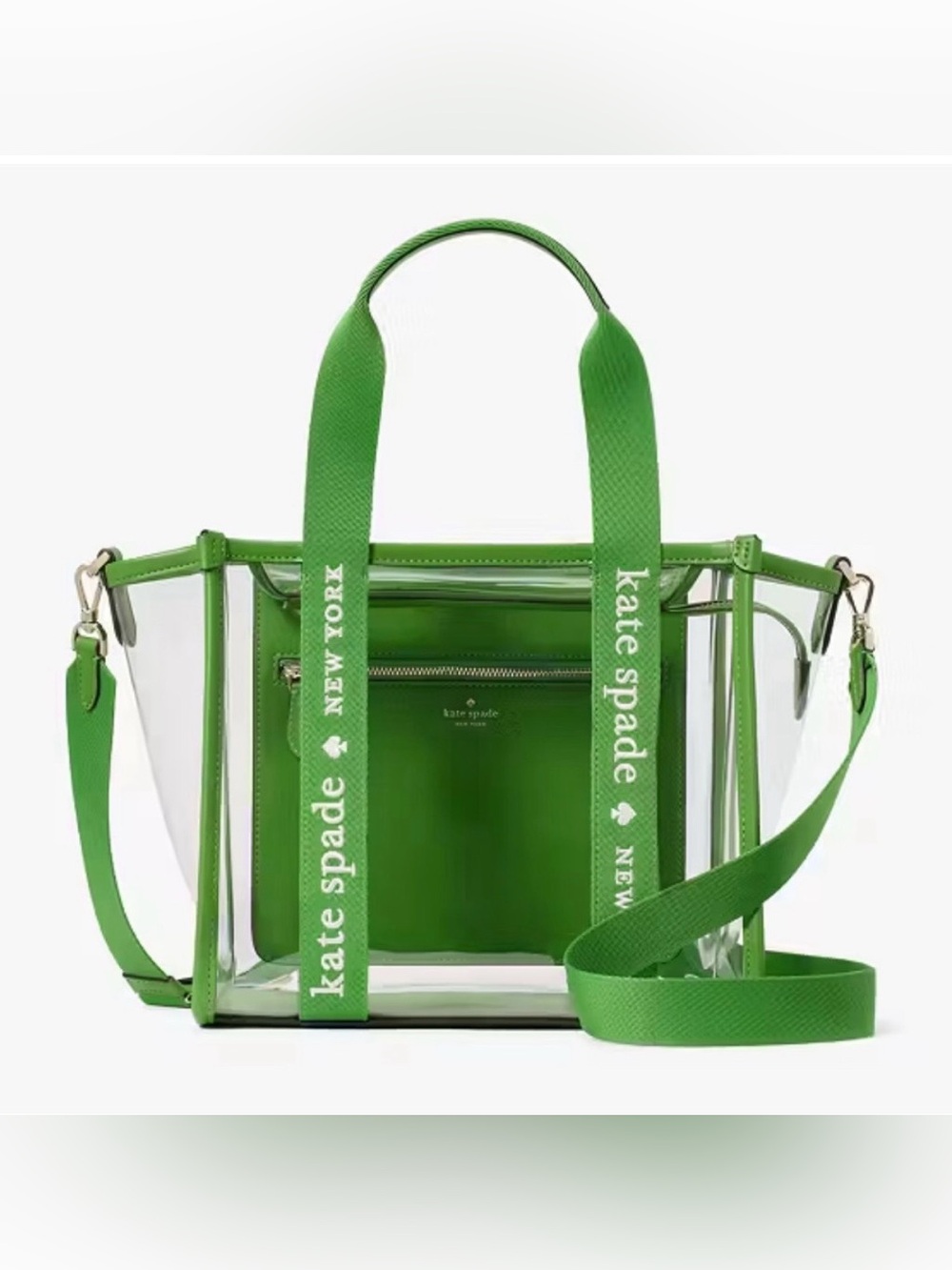 Kate Spade Kip Clear Small Tote Crossbody Stadium Bag